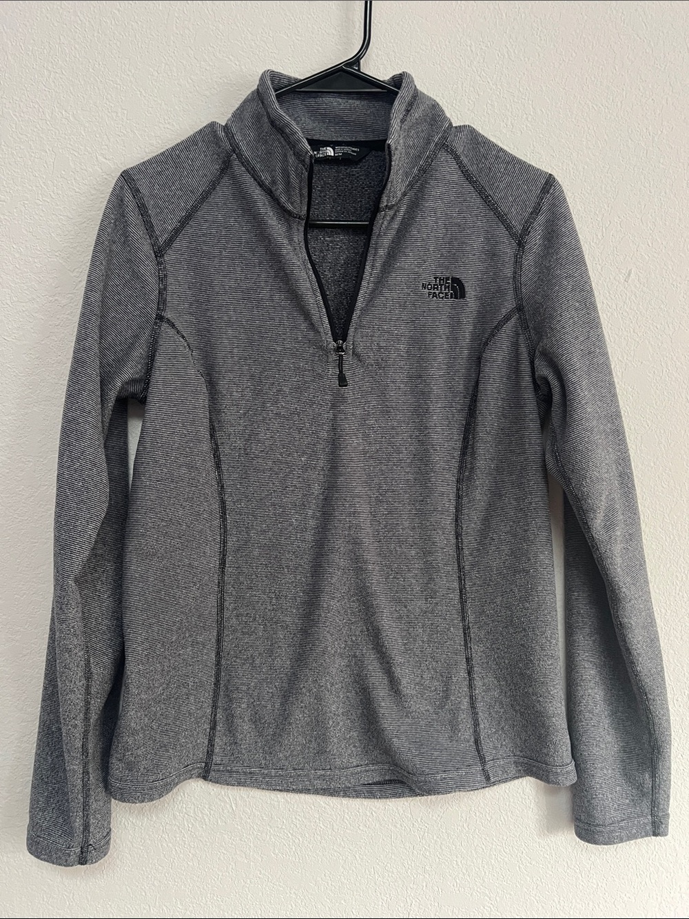 The North Face Charcoal Gray Quarter-Zip Pullover